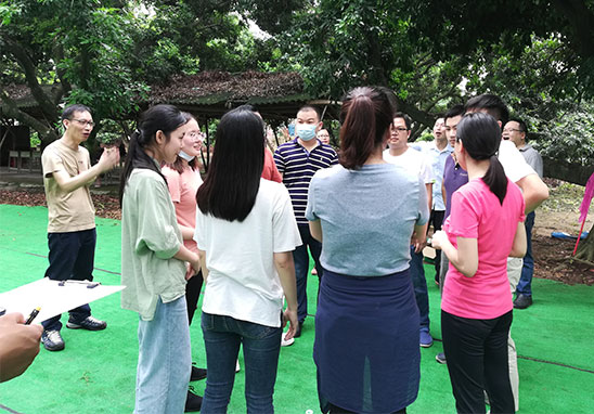 “挑战自我，凝聚力量，熔炼一流团队” 广东尊龙凯时人生就是博检测户外拓展运动